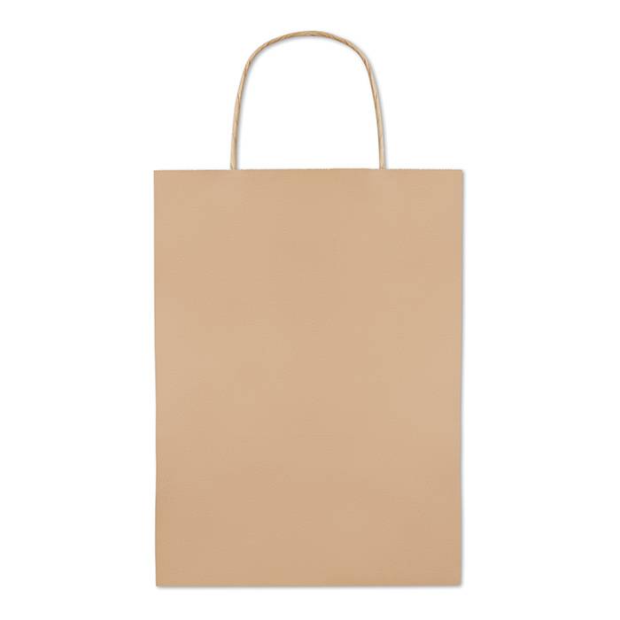 Papierová darčeková taška, 22 x 11 x 30 cm, hnedá
