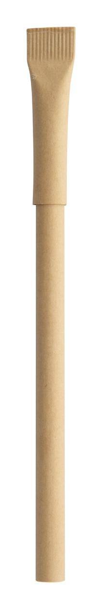 Papyrus recyklované papierové guľôčkové pero, hnedá