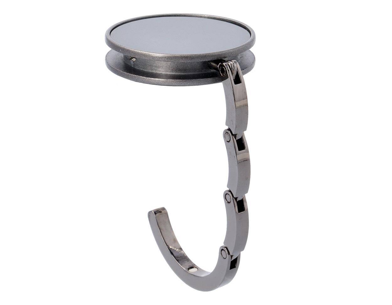 Paris vešiačik na tašky s magnetom, sivá strieborná