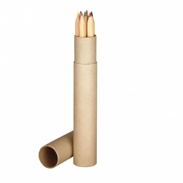 Pastelky v papierovej krabici, hnedá Pastelky v papierovej krabici, hnedá