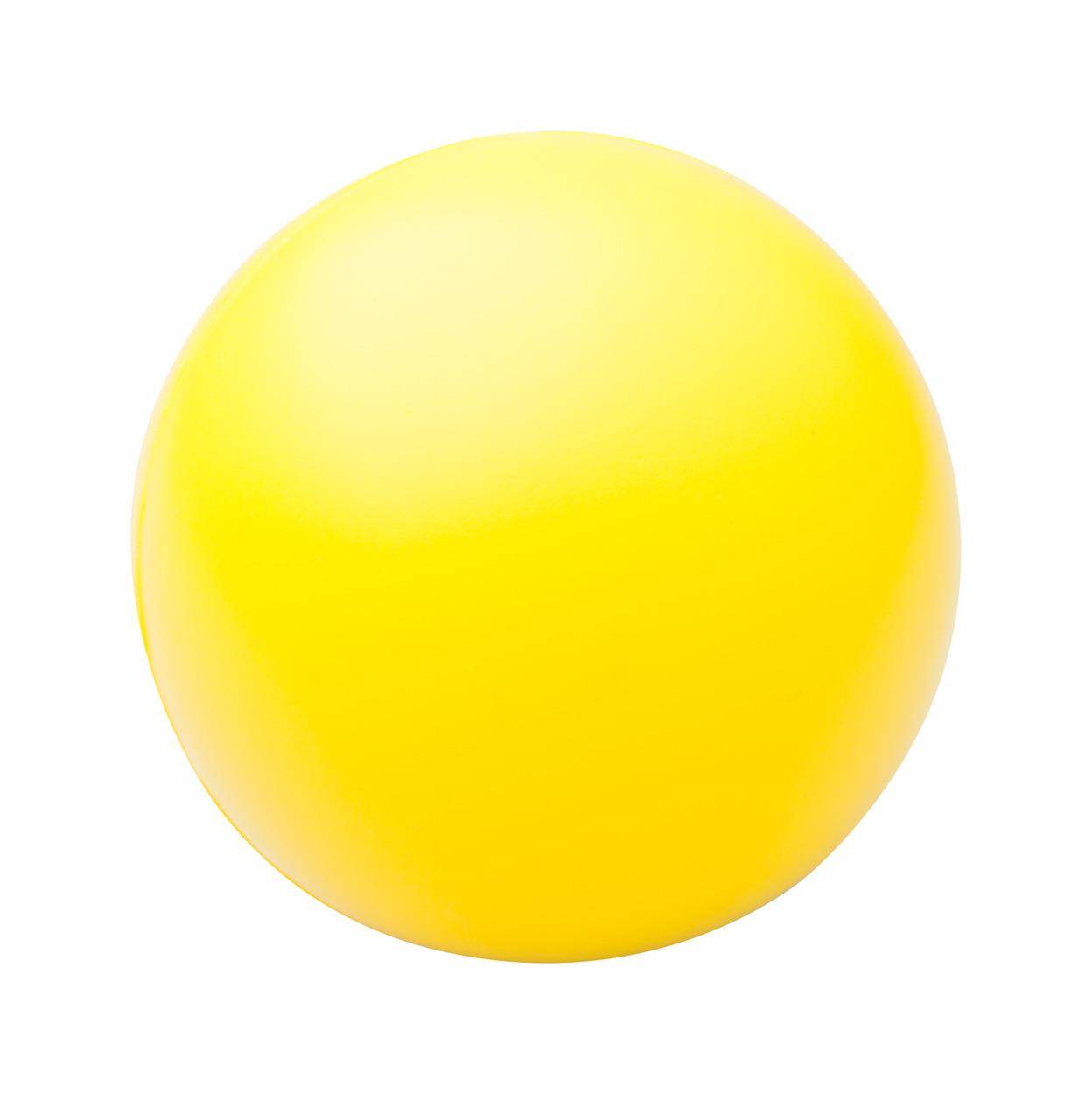 Pelota antistresová loptička, žltá