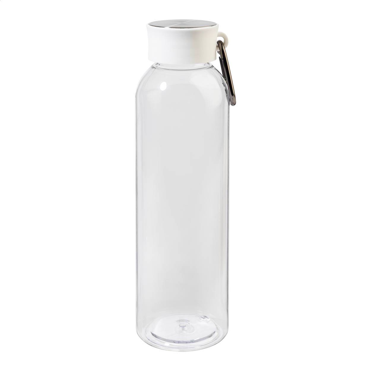 Pembus RPET fľaša, 600ml, transparentná