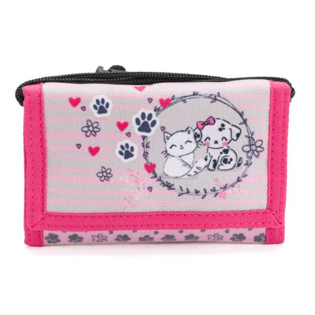 Peňaženka na krk Cute Pets, viacfarebná Peňaženka na krk Cute Pets, viacfarebná