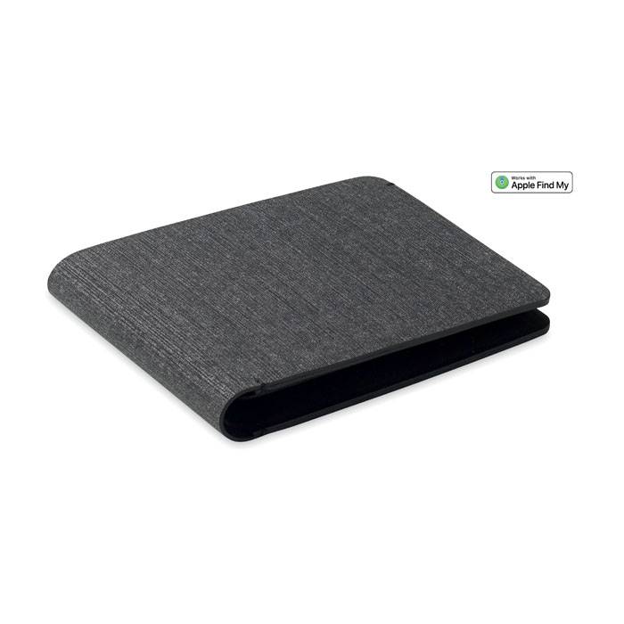 Peňaženka z PU s vyhľadávačom, čierna