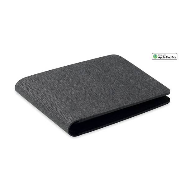 Peňaženka z PU s vyhľadávačom, čierna Peňaženka z PU s vyhľadávačom, čierna