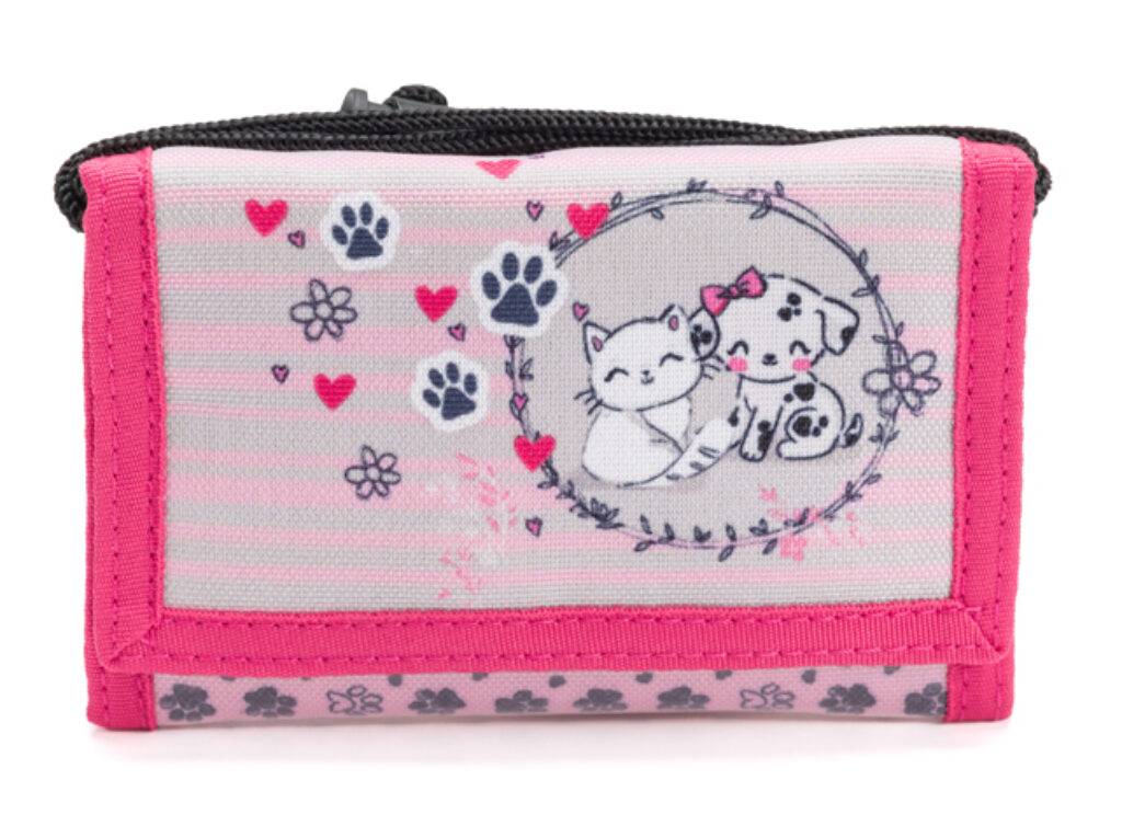 Peněženka na krk Cute Pets, vícebarevná