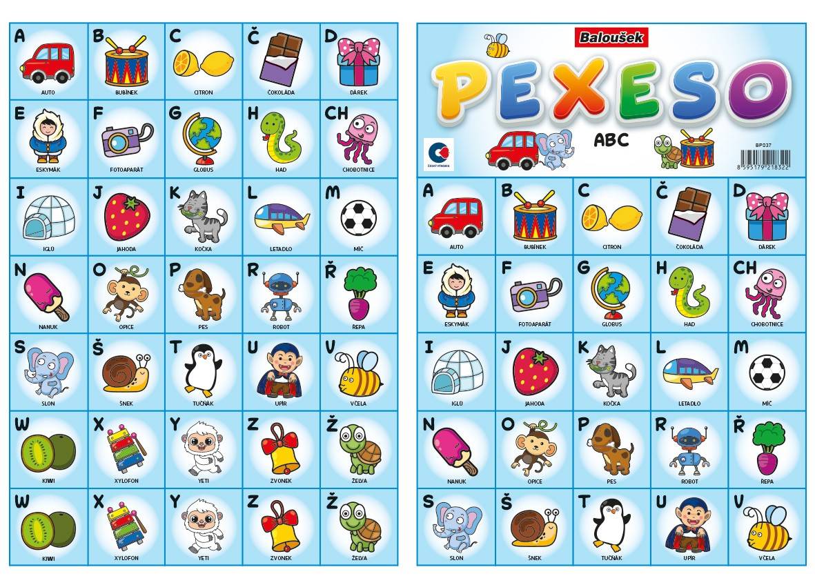 Pexeso ABC