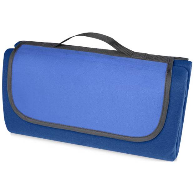 Pikniková deka z recyklovaného plastu Salvie, modrá Pikniková deka z recyklovaného plastu Salvie, modrá