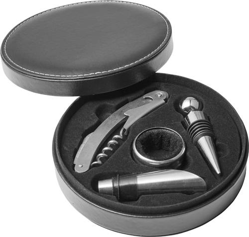 Pinilla čtyřdílná sada na víno z nerezové oceli