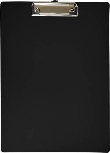 Písacia podložka s klipom, čierna