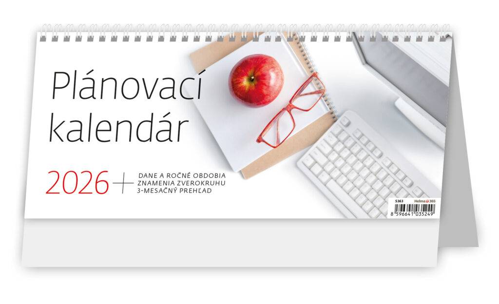 Plánovací kalendár, 2026
