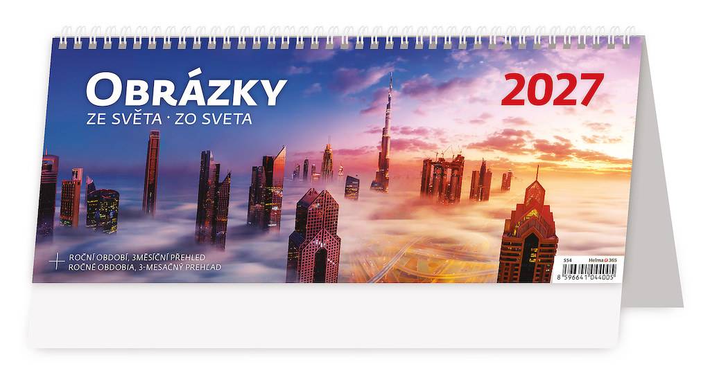 Plánovací kalendár Obrázky zo sveta