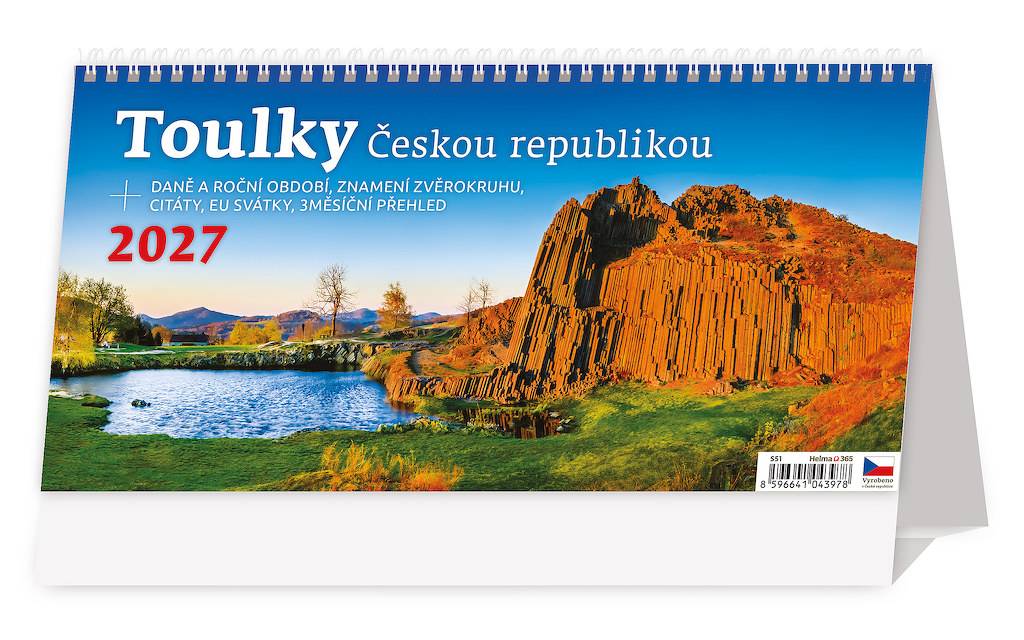 Plánovací kalendář Toulky Českou republikou, 2027