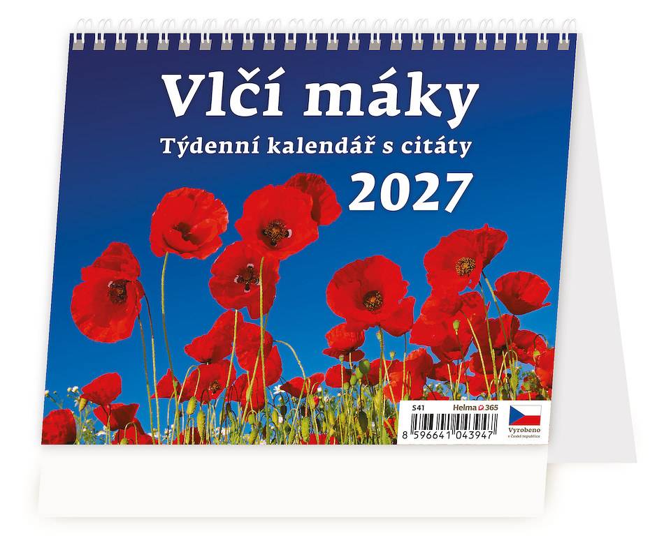Plánovací kalendář Vlčí máky