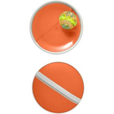 Plastová loptová hra, oranžová