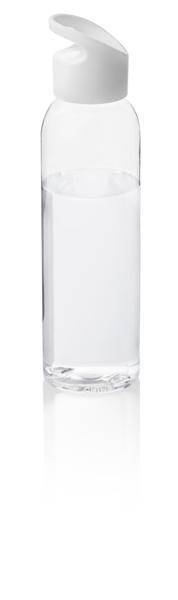 Plastová športová fľaša, biela