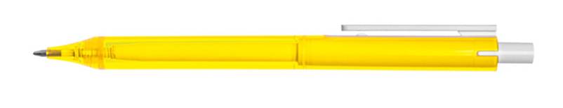 Plastové guľôčkové pero 944, žltá