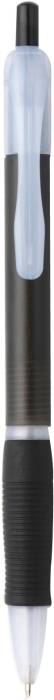 Plastové guľôčkové pero,čierna náplň so zladenou rúčkou, čierna