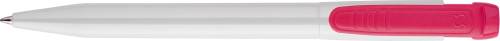 Plastové guľôčkové pero Stilolinea, fuchsia červená