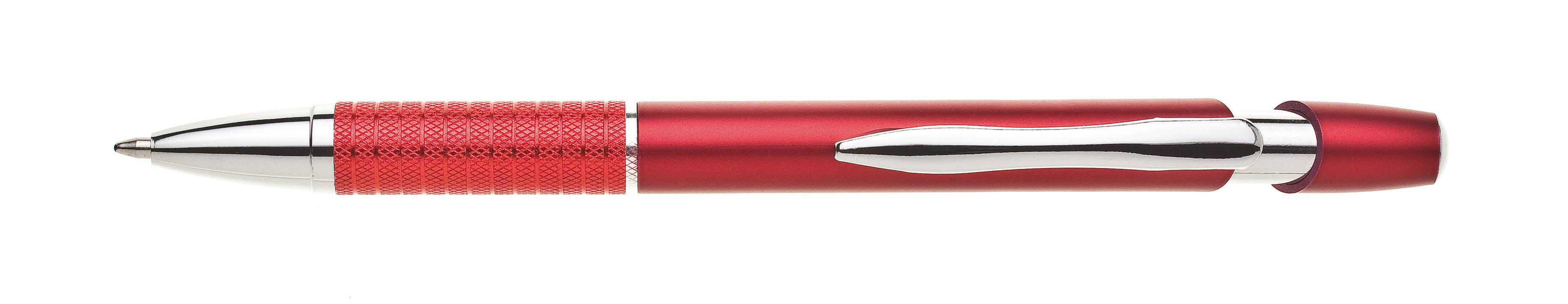 Plastové pero 766, červená
