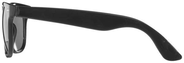 Plastové slnečné okuliare, čierna