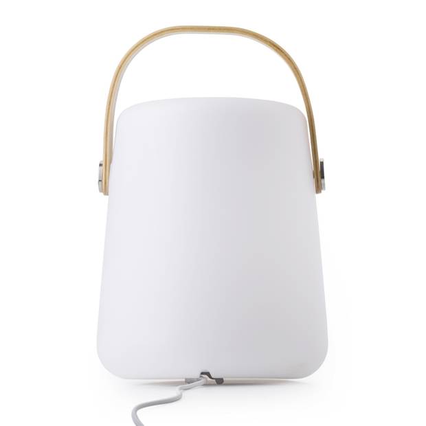 Plastový LED reproduktor, biela Plastový LED reproduktor, biela