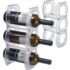 Obrázok ku produktu Plastový stojan na víno, na 3 fľaše
