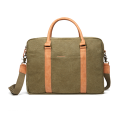 Obrázok ku produktu Plátenná taška na notebook VINGA Bosler, zelená