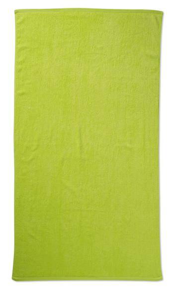Plážová osuška, 100% bavlna, 70x140, zelená