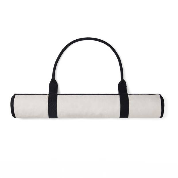Plážová podložka VINGA Volonne, biela off - čierna Plážová podložka VINGA Volonne, biela off - čierna