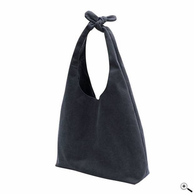 Plážová taška "Menorca" bavlna, čierna antracit Plážová taška "Menorca" bavlna, čierna antracit