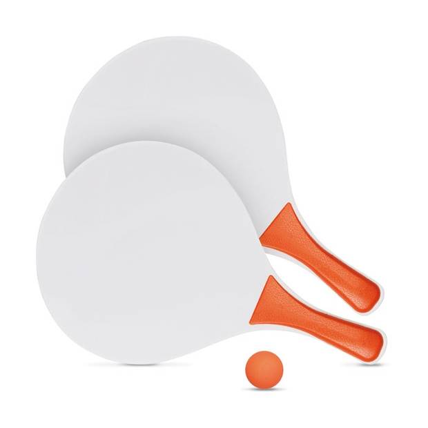 Plážový tenis, oranžová Plážový tenis, oranžová