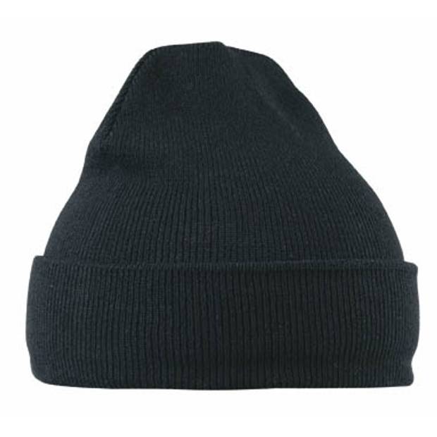 Pletená čepice značky US Basic, černá Pletená čepice značky US Basic, černá