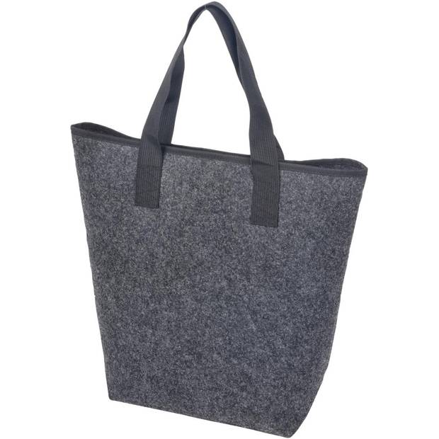 Plstená nákupná taška "Kate", sivá anthracitová Plstená nákupná taška "Kate", sivá anthracitová