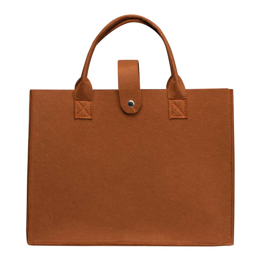 Plstená taška RPET, hnedá