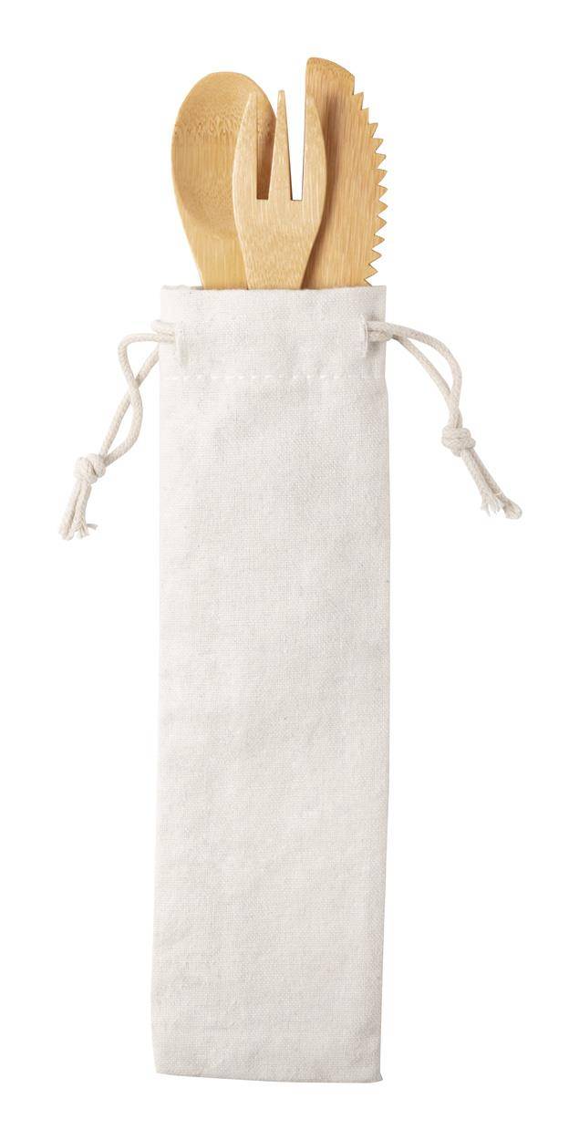 Plusin sada příborů, hnědá