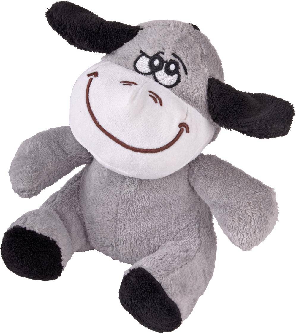 "Plyšový oslík ""Adrian"", šedá"