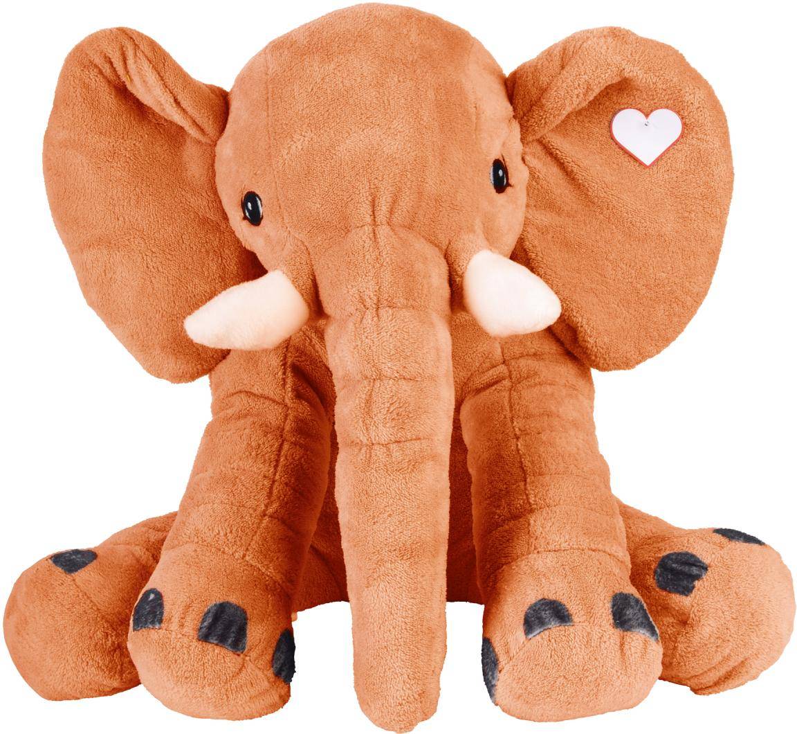 Plyšový slon "Lounis", XL, hnedá