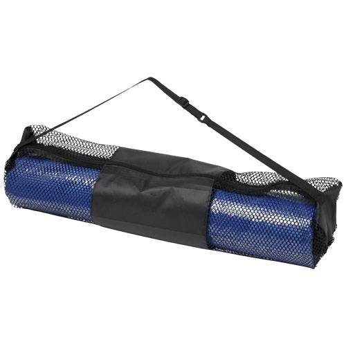 Podložka na jogu Babaji, PVC Plastic, sivá/modrá