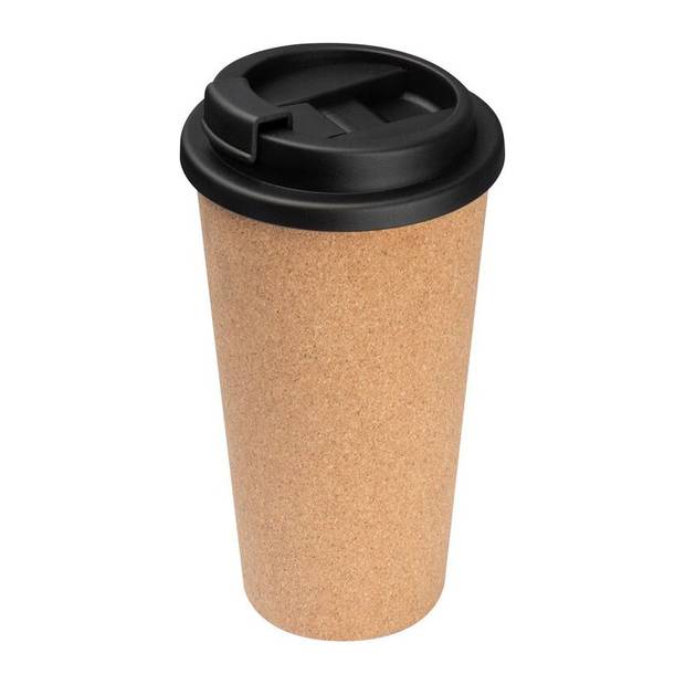 Pohár na pití s ??korkovým povrchem, hnědá béžová Pohár na pití s ??korkovým povrchem, hnědá béžová