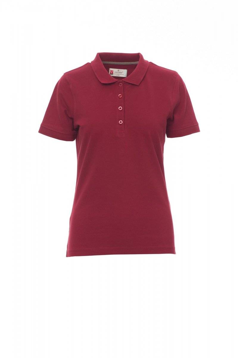Polo PAYPER VENICE LADY, bordeaux červená, XL