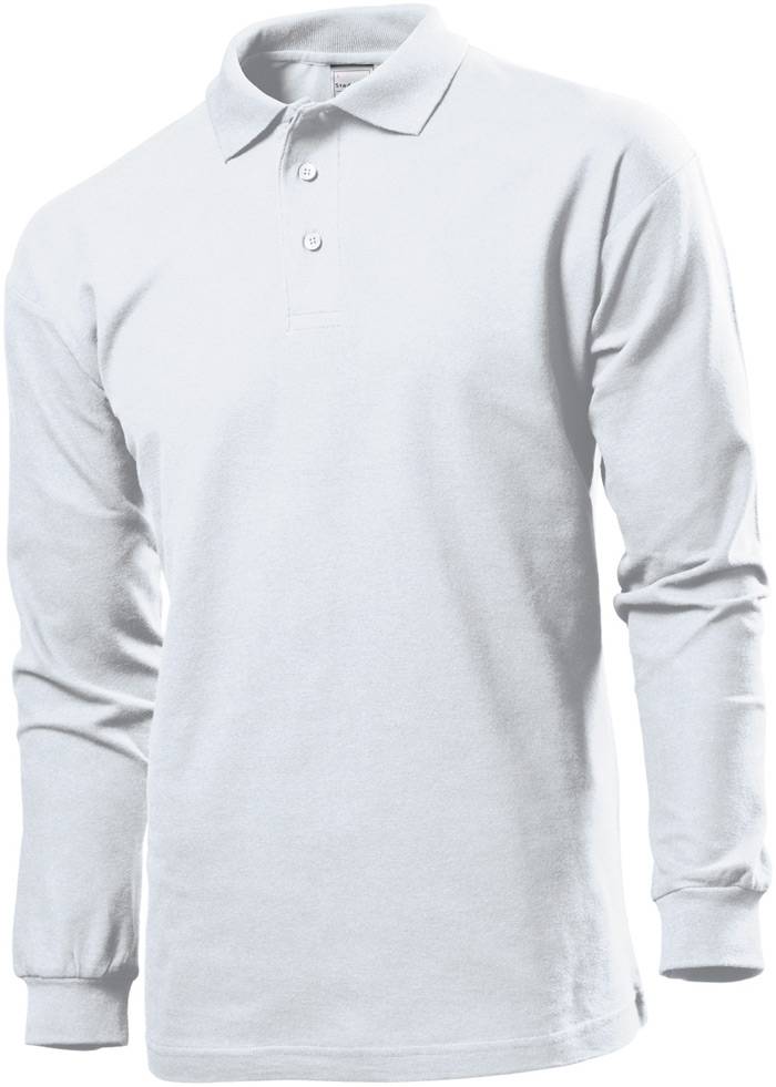 Polokošeľa STEDMAN POLO LS MEN White biela L