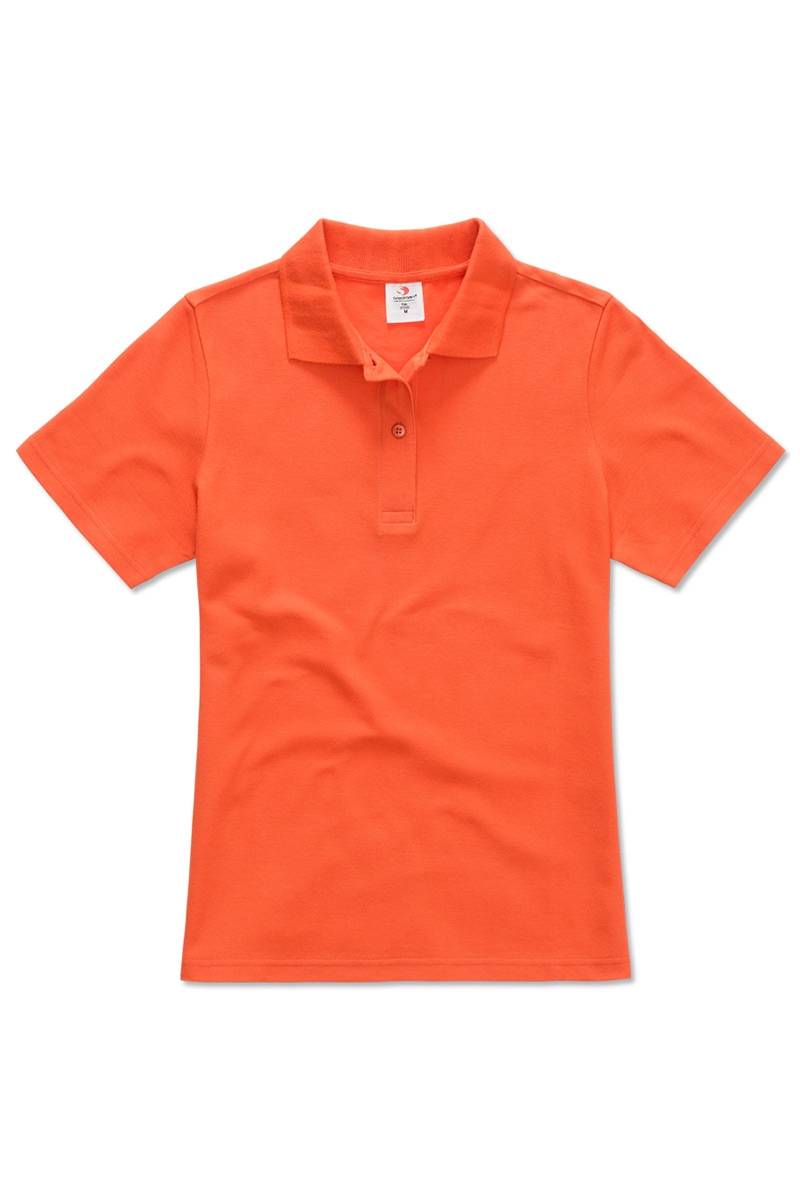 Polokošile STEDMAN POLO WOMEN červenooranžová, XL