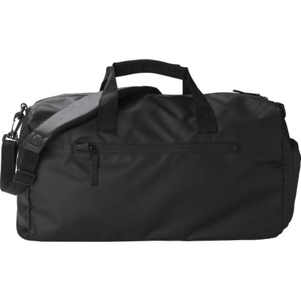 Polyesterová (600D) duffle bag Jaylen, čierna Polyesterová (600D) duffle bag Jaylen, čierna