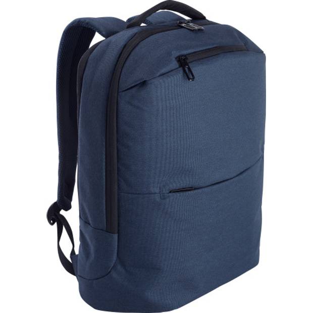 Polyesterový (600D) batoh na notebook Nicolas, černá Polyesterový (600D) batoh na notebook Nicolas, černá