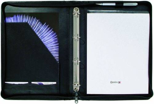 Portfolio A4 s kroužkovou vazbou , černá