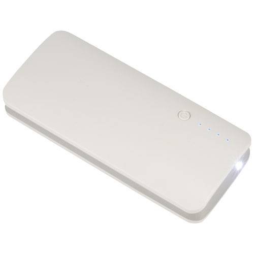 PowerBank 10000 mAh, bílá