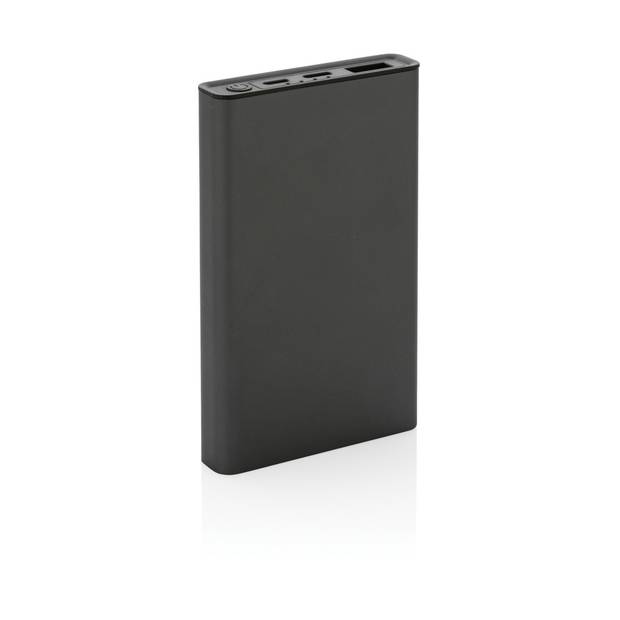 Powerbanka Terra 5 000mAh z RCS rec. hliníka a ABS, sivá Powerbanka Terra 5 000mAh z RCS rec. hliníka a ABS, sivá