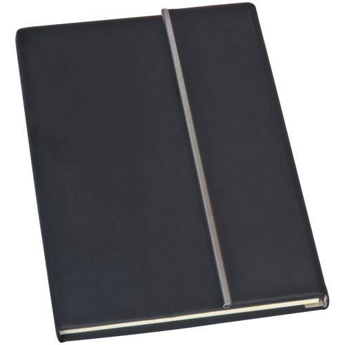 Poznámkový blok A5, zatváranie na magnet, čierna