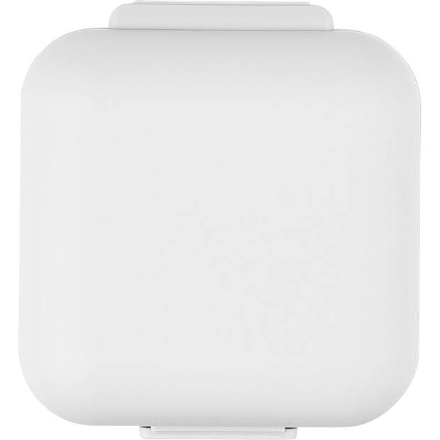 PP krabička na tabletky Dorian, biela PP krabička na tabletky Dorian, biela